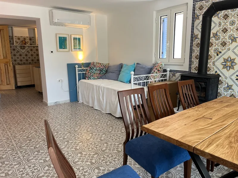 Amalia Garden Apartment, Zona pranzo